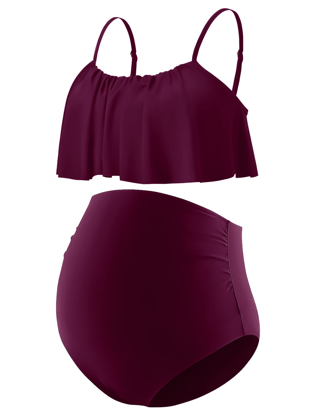 DEBELLY Maternity Bikini Set Two Piece Swimsuit