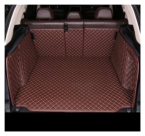 Tapis de coffre de voiture haut de gamme en caoutchouc Peugeot 4008 Coffee