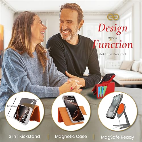 Coque iPhone 15 Pro magnétique détachable support RFID - 3