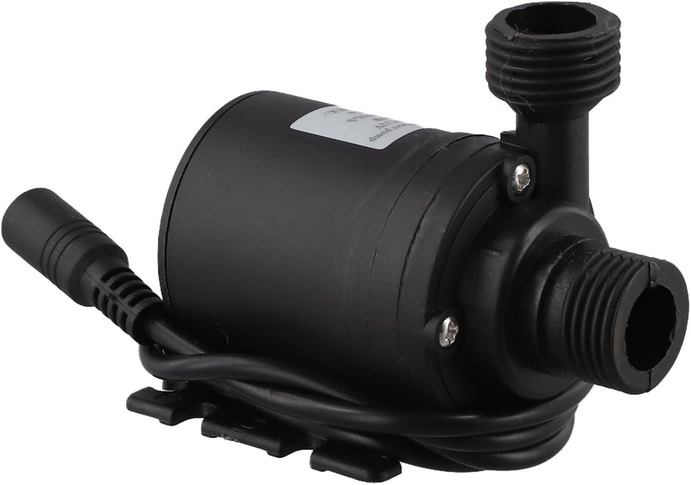 Brushless Submersible Water for Aquarium, DC 12V 24V Circulation with 5m Lift Height, for Ultra Quiet Compact Pond for Fish Tank and(DC12V)