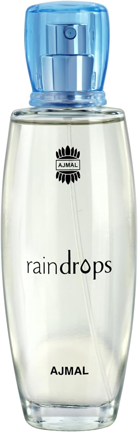 – Rain Drops Perfume – Women Fresh & Floral Scent with Fruity Notes, Inspired by Rain & Ocean Breeze, Long-Lasting Eau de Parfum, Made in Dubai – 50ml