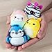 Squishmallows Micromallows Series 1 Mini Mystery Plush (2 Pack) Official Jazwares Plush - Collectible Soft & Squishy Blind Capsules - Styles May Vary - Gift for Boys, Girls Kids