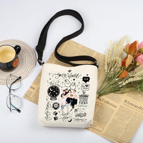 WSNANG Korean Group Member Crossbody Bag Stay Fan Shoulder Bag Stay Fandom Gifts Music Lover Gifts2