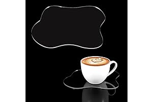 Acrylic Irregular Drink Coasters - Transparent Aesthetic Cloud Coasters for Home, Kitchen, Bar