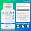FolateMaxx L Methylfolate 15mg, 90 Capsules Doctor Formulated Methyl Folate Supplement for Women & Men High Potency 5-MTHF for Energy, Mood & Focus Non-GMO, Gluten-Free (3-Month Supply)
