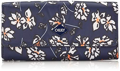Preisvergleich Produktbild Oilily Damen Vivid Purse Lh12f Geldbörse, Blau (Blue-Black), 1x10x18 cm