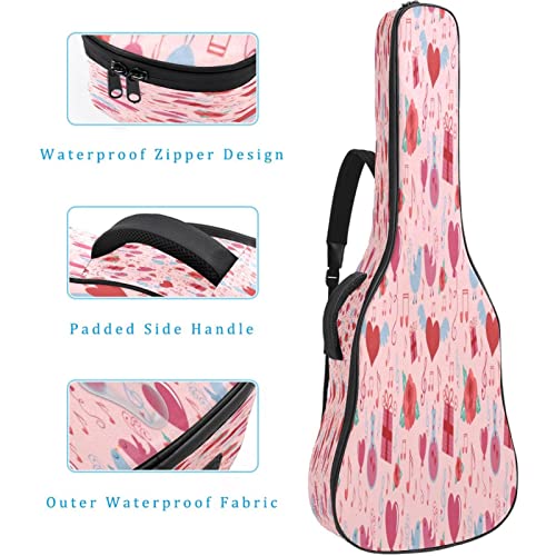 Housse pour guitare – Motif tendance – Sac rembourré pour guitare électrique et guitare classique – Résistant aux chocs… - Les Beatles, Paul McCartney, John Lennon, RIngo Starr, George Harrison Housse pour guitare - Motif tendance - Sac rembourré pour guitare électrique et guitare classique - Résistant aux chocs… – Image 5