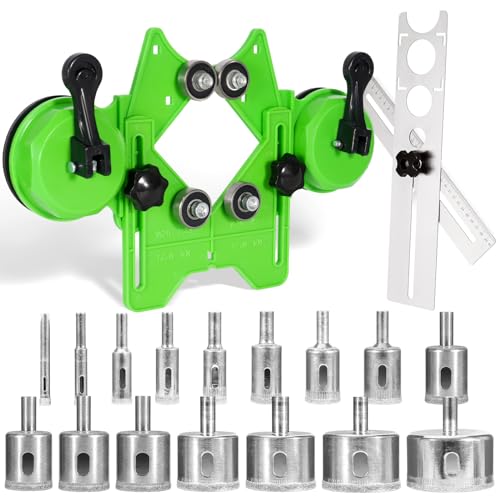 Kit de sierras de corona con recubrimiento de diamante miniatura 1