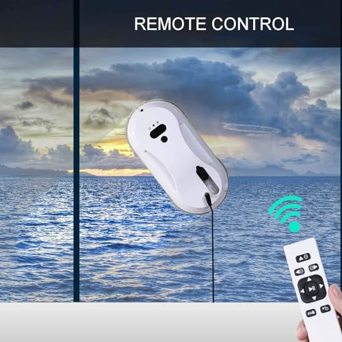 Auto Water Spray Window Cleaner Robot, 5600pa Vacuum Glass Cleaner, Smart Glass Cleaning Robotic, Intelligent Automatic Cleaner Robot for Outdoor&Indoor Windows - Image 7