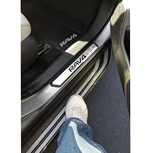 Fit For 2019 2020 2021 2022 Toyota Rav4 Running Boards Side Step Nerf Bar Platform #TOP1