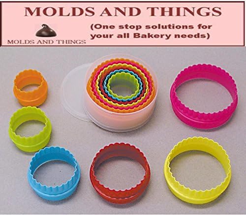 Molds And Things Best Ever Two Sided Round Cookie Cutters Set (6 Pc) image 2