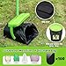 MXF Pooper Scooper Swivel Bin & Rake Kit with 100 Waste Bags, 36.6