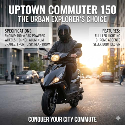 X-PRO Bali 150cc Commuter Moped
