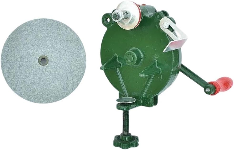 Sanfly 1set Small Grinding Machine Drill Bit Sharpener Grinding Attachment Grinding Wheel Machine with Grinding Wheel
