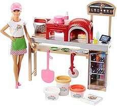 Image of Barbie Pizza Chef Doll. Brand catalog list of Barbie. It's score is 4.3 over 5.