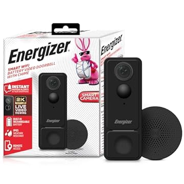 energizer smart video doorbell