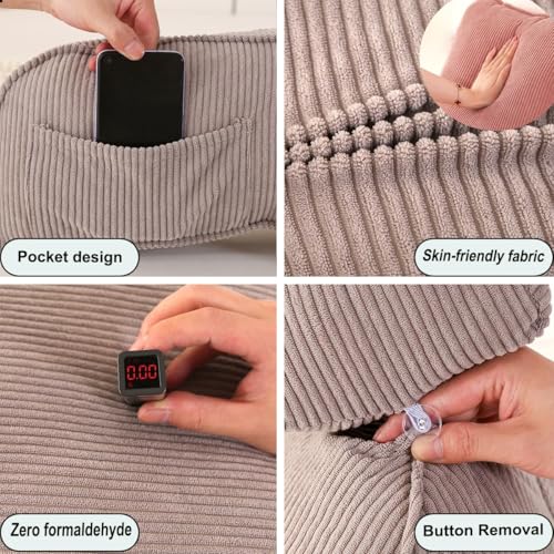 Coussin de lecture dossier amovible soutien lit et canapé - 6
