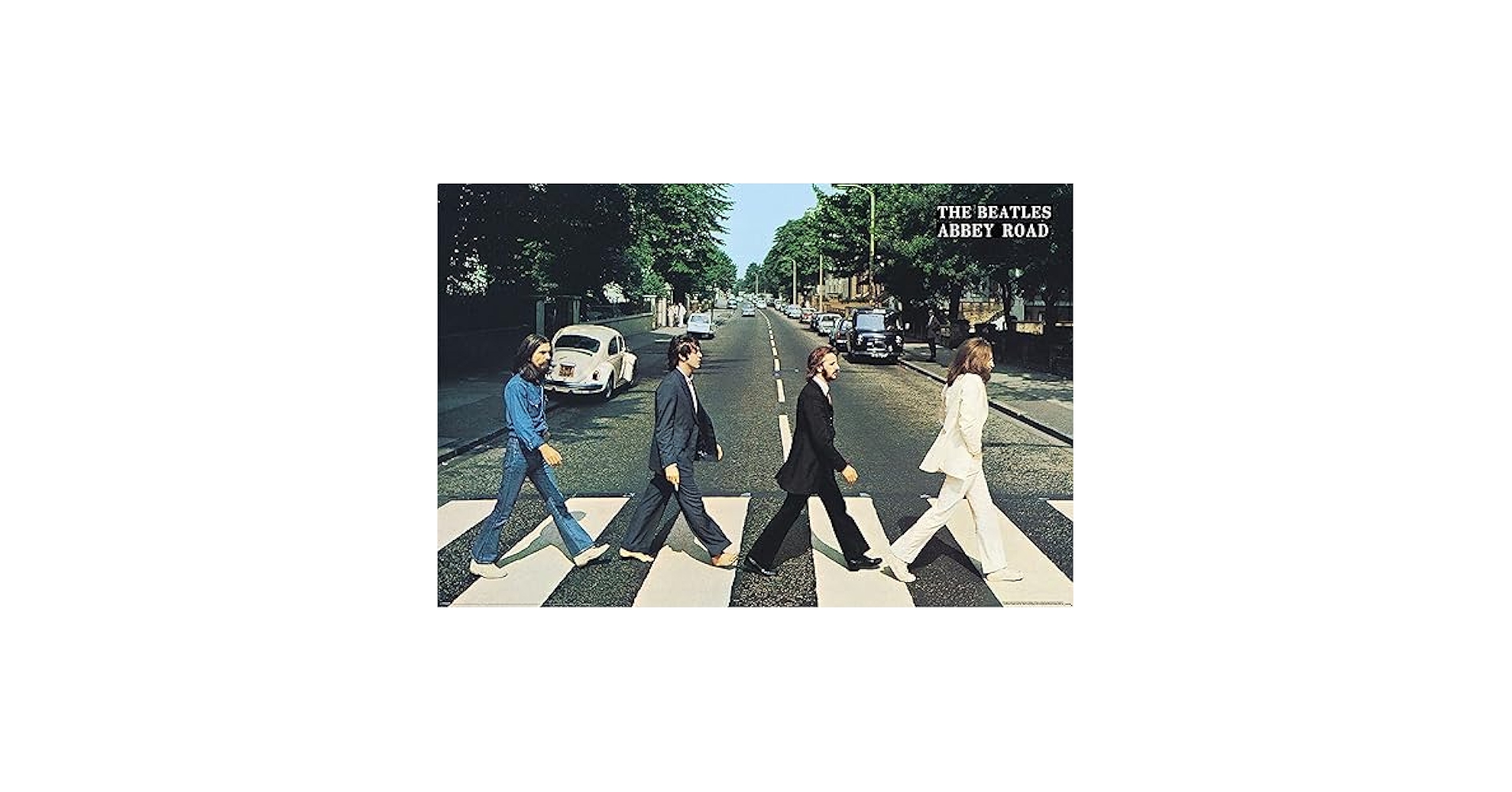 Amazon.com: The Beatles - Music Poster (Abbey Road) (Size