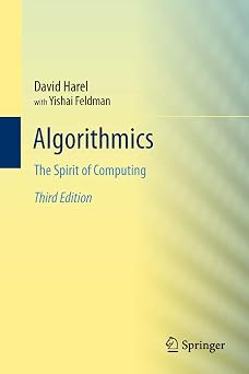 Algorithmics The Spirit of Computing