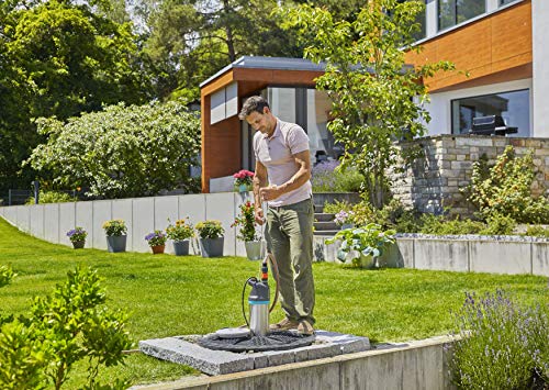 Foto von Gardena Tauch-Druckpumpe 6100/5 inox automatic: Automatische Tauchdruckpumpe mit 6100 l/h Fördermenge, mit Schmutzfilter, geräuscharmer Betrieb, integrierte Trockenlaufsicherung (1773-20)