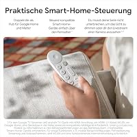 Google TV Streamer 4K – entspannte Unterhaltung durch schnelles Streaming und Fernbedienung mit Sprachsuche – Filme, Serien, Live-Sendungen und Netflix in 4K HDR – 32 GB Speicherplatz – Porcelain – Ansicht 7