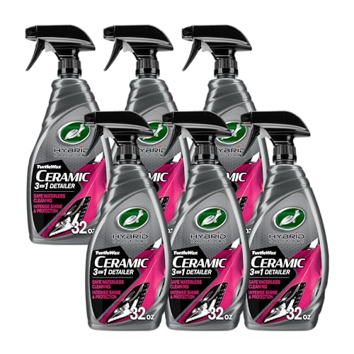 Turtle Wax Hybrid Solutions Ceramic 3-in-1 Car Detailer, 32 oz. (Pack of…