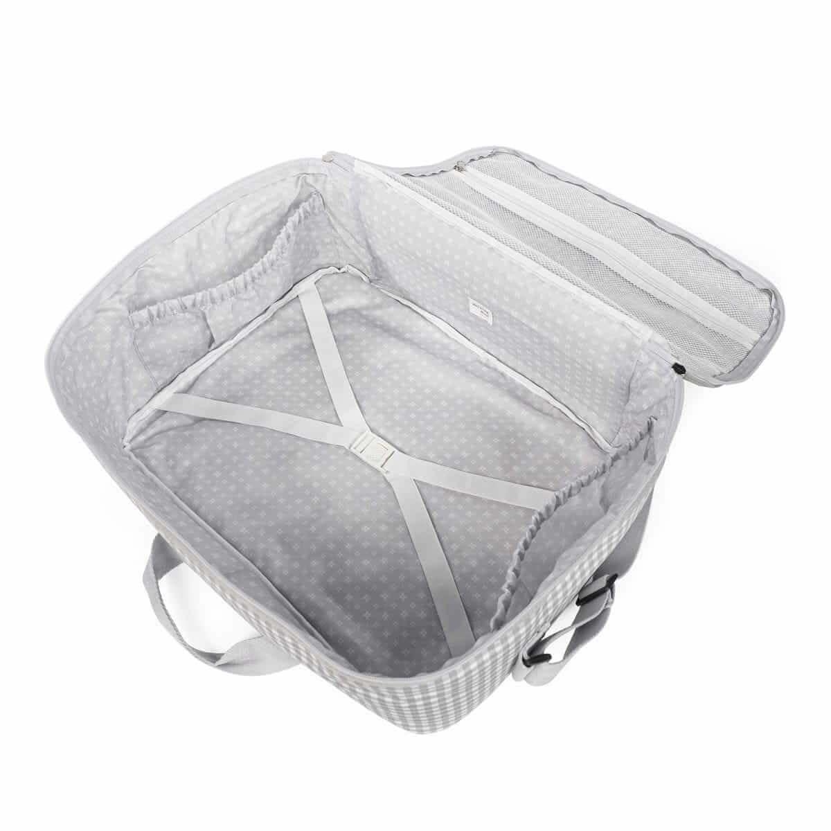 Pasito a Pasito Maleta canastilla bebé I Love Vichy de Walking Mum