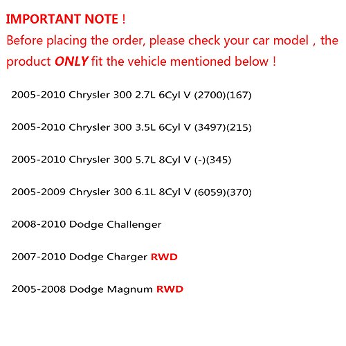 Dlz 10 Pcs Front Suspension Kit-2 Lower Control Arm 2 Ball Joint 4 Tie Rod End 2 Sway Bar Compatible With Challenger 2008-2010/Charger Rwd 2007-2010 Ev80702 Es3571 #TOP6