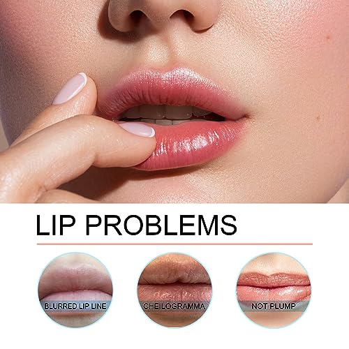 Abnehmbares Lip Liner Set 3 Farben Peel lip liner Longwear und Pigmentierte Lip Pencil Peel Off Lip Stain