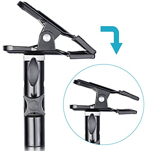 Neewer® 2 Pcs Photo Studio Heavy Duty Metal Clamp Holder With 5/8" Light Stand Attachment For Reflector #TOP1