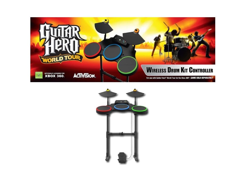 Xbox 360 Guitar Hero World Tour - Stand Alone Drums (Renewed)