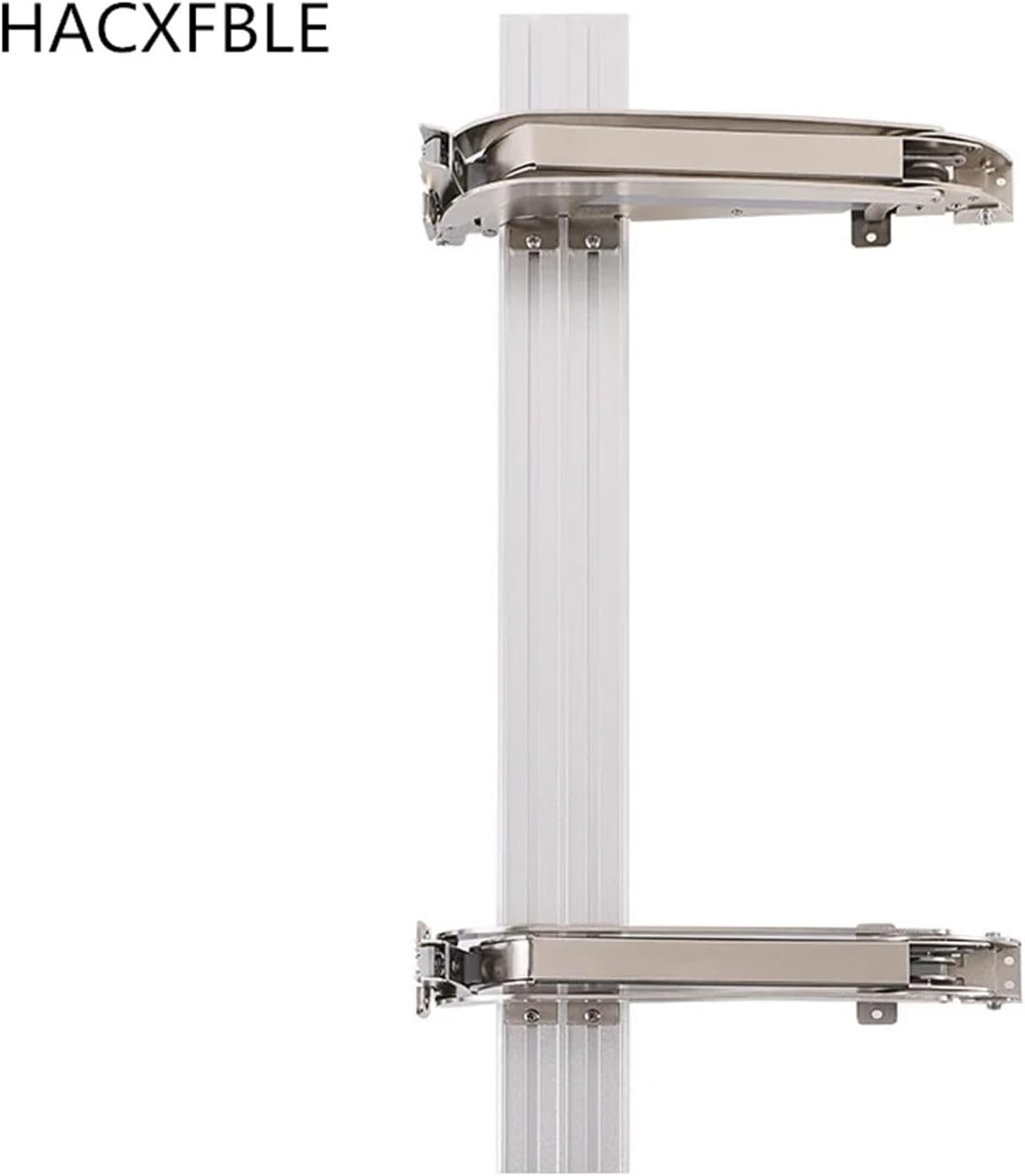 Cabinet Door Hinges Wardrobe Folding Silent Slide Rail Lateral Swing Opening Damping Buffer Door Hinge Furniture Hardware
