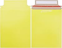 Vista 18 de Sobres de cartón de 9.5 x 11 pulgadas – Sobres de documentos amarillos – Paquete de 25 – Sobres de documentos – Sobres de correo de papel – Sobres