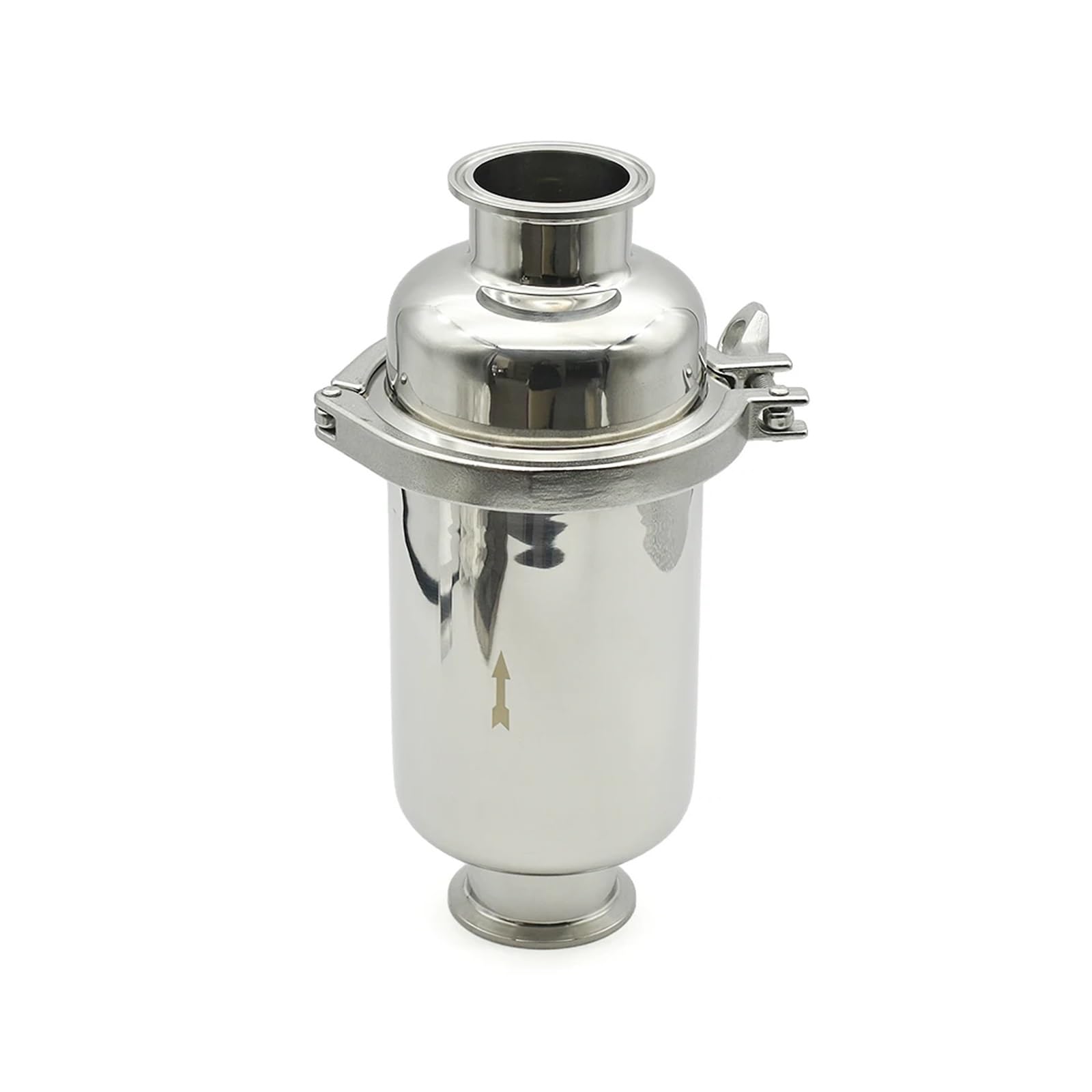 AARTERZZA SS304 Stainless Steel Short Inline Tri Clamp Strainer Fit 51mm Ferrule OD 64mm 200 Mesh