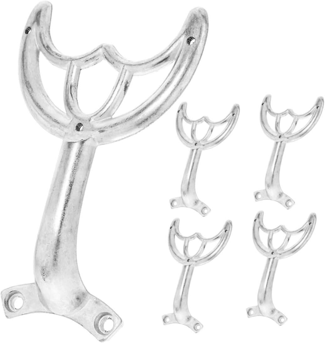 jojofuny 5pcs Ceiling Fan Arms Replacement Sturdy Alloy Support for Fan Blades Easy Installation Compatible Various Models Quiet and Performance