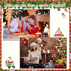 Mumufy 24 Pcs Christmas Cookie Tins 8 Styles Candy Tinplate Retro Tins Candle Tin Storage Containers Metal Cookie Jars Round Nesting Containers for DIY Candles, Dry Storage, Spices, Tea, Candy Mumufy 24 Pcs Christmas Cookie Tins 8 Styles Candy Tinplate Retro Tins Candle Tin Storage Containers Metal Cookie Jars Round Nesting Containers for DIY Candles Dry Storage Spices Tea Candy