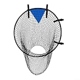 Black Foldable Soccer Target Goal Net with Adjustable Straps, Nylon Practice Net for Football Training and Accuracy, Portable Soccer Training Equipment