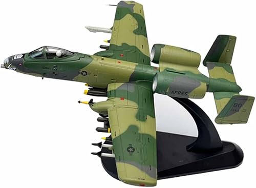 Miniatura 2 de 1100 Escala A10 A-10A Warthog Ataque Avión Metal Avión Militar Juguete Modelo Modelo Colección Regalo