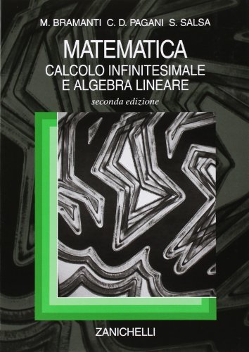  Matematica. Calcolo infinitesimale e algebra lineare