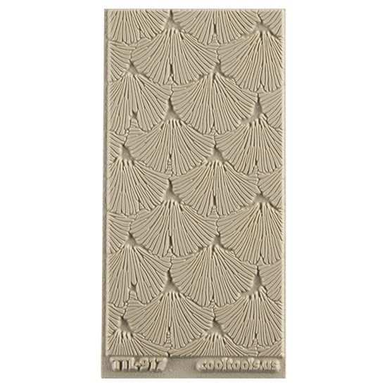 Texture Tile - Gingko Strokes Embossed