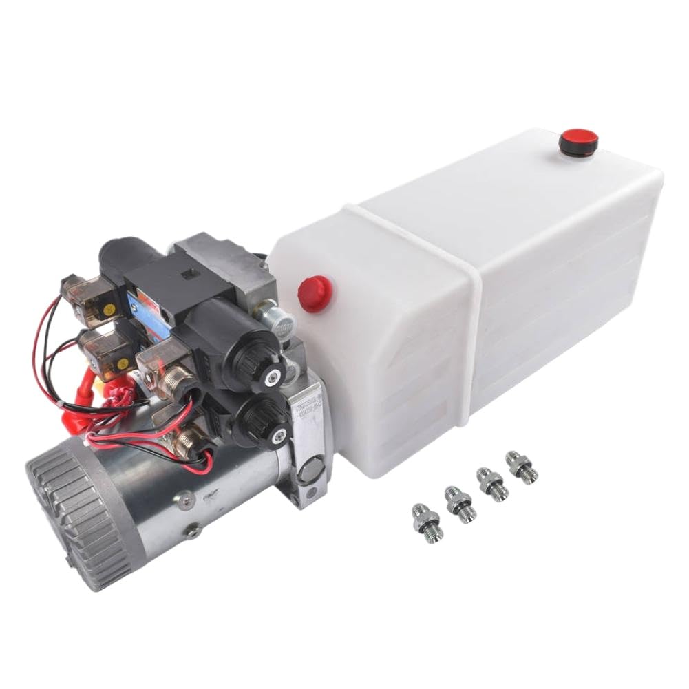 AP03 Doppelwirkendes Aggregat 12V DC, kompatibel mit Kippanhängern