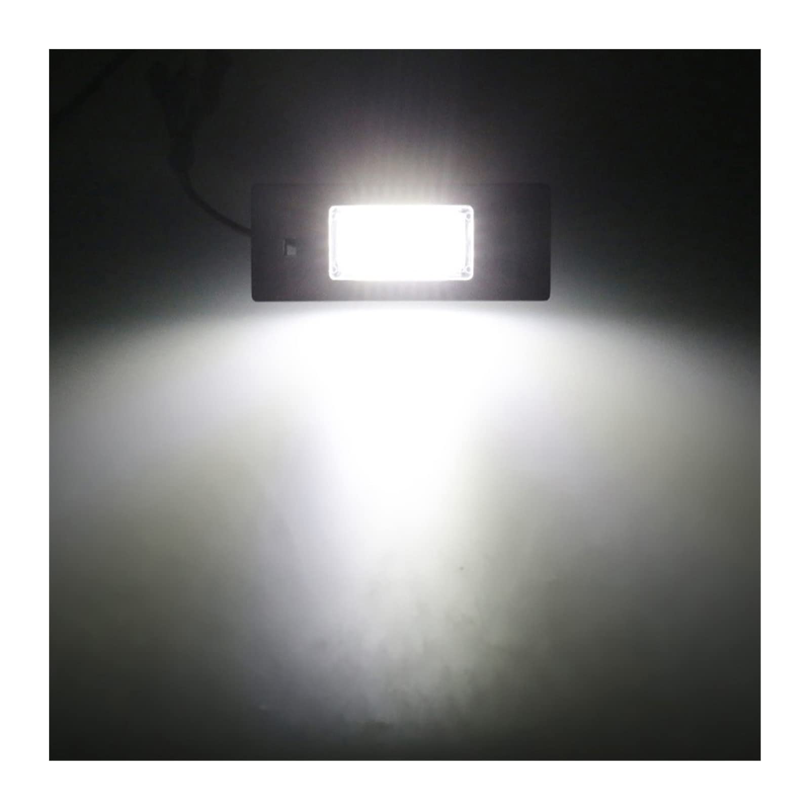 luce targa posteriore 2pcs Nessun Errore Numero Di Licenza Luce Della Targa Bianco Ha Condotto La Lampada Tronco Per E87 E63 E64 E89 Z4 F20 F21