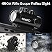 SVITVU Red Dot 1x40mm, Reflex Red/Green Dot Sight Riflescope, 4 MOA Reticle, Compatible with 20mm Picatinny/Weaver and 11mm Rails.
