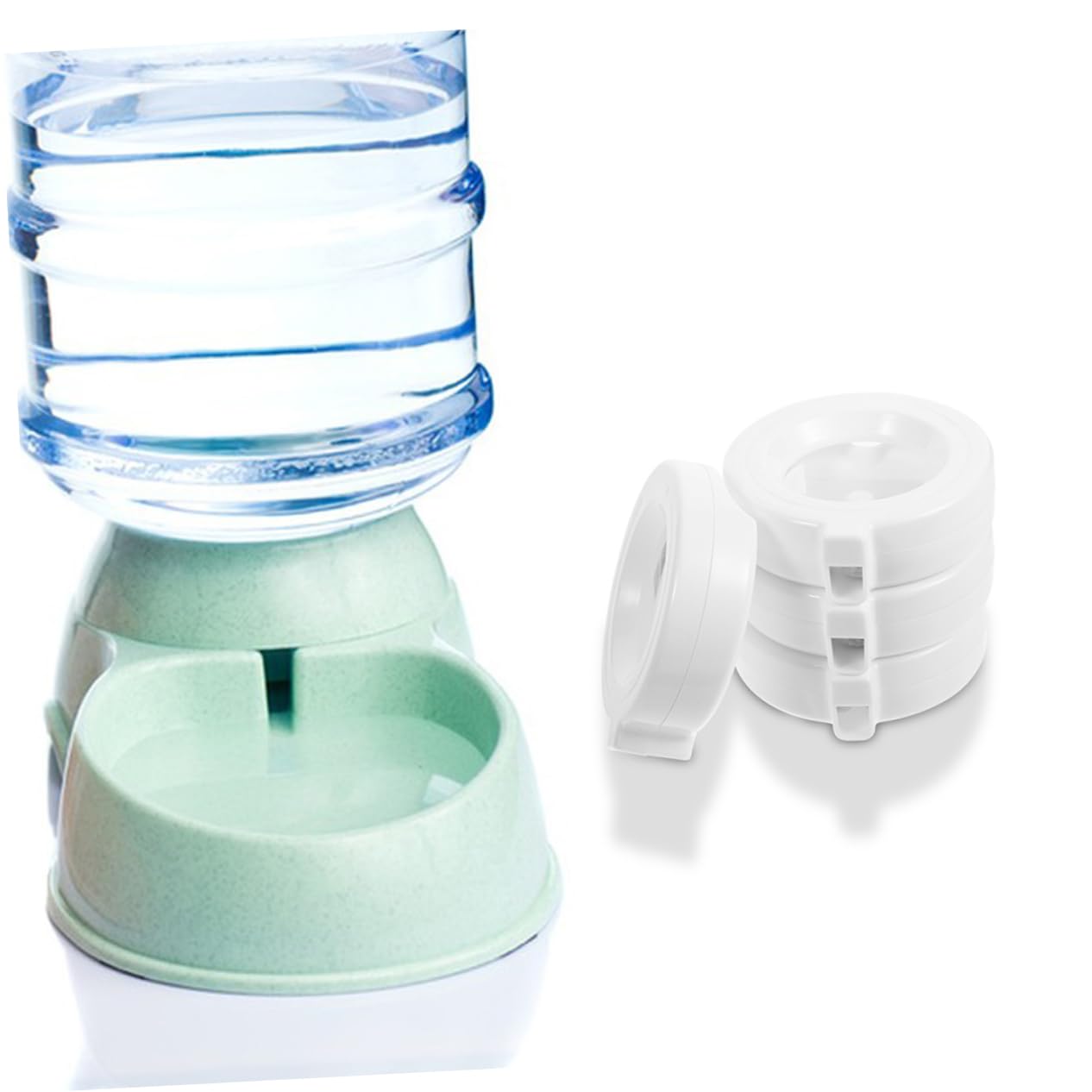 WOONEKY 8stücke Katzenbrunnen Filter Für Automatische Wasserspender Kompatibel Mit Langsam Installieren Effiziente Wasserfiltration Für Haustiere Material Stark Und Stabil
