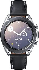 Samsung Galaxy Watch 3, Runde Bluetooth Smartwatch für Android, drehbare Lünette, Fitnessuhr, Fitness-Tracker, 41 mm, Mystic Silver. 36 Monate Herstellergarantie (Deutche Version)[Exkl. bei Amazon]