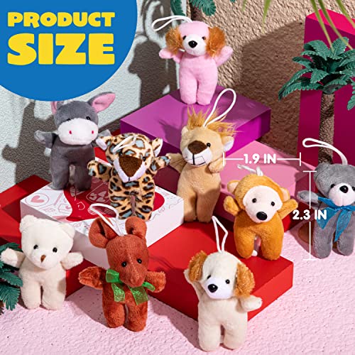 image for JOYIN 24 Pcs Mini Animal Plush Toys (24 Units 3