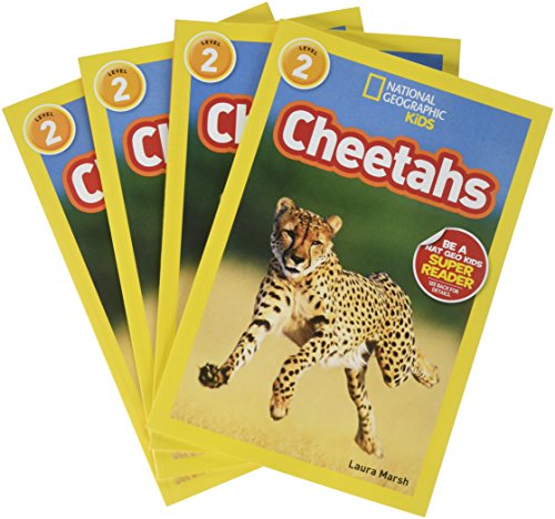 Cheetahs (4 Paperback/1 CD) 1430126744 Book Cover