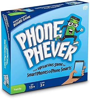 Phone Phever Board Game - Best New Fun Fast-Paced Family-Friendly Party Board Game
