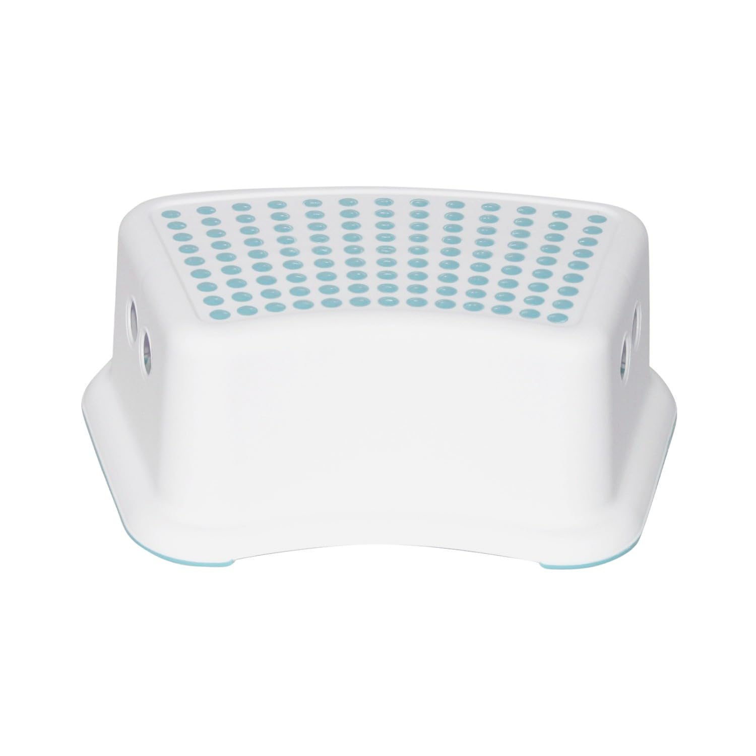 7H SEVEN HOUSE Pack de 2 Escalones Infantiles de 1 Peldaño 35x25x13cm TinySteps Blanco/Azul 7house