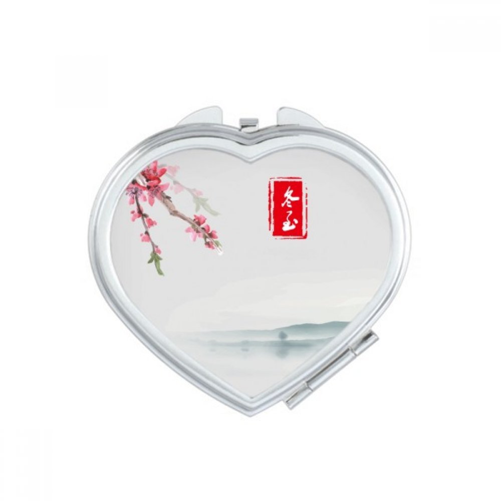 Miroir de poche portable compact pour éviter les miroirs de sac lourds